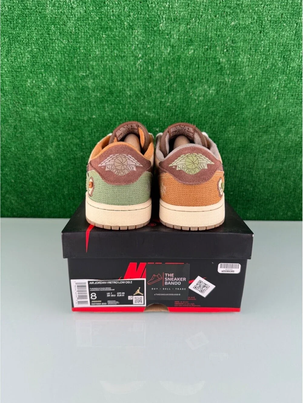 Size 8M - Jordan 1 Retro OG x Zion Williamson Low Voodoo